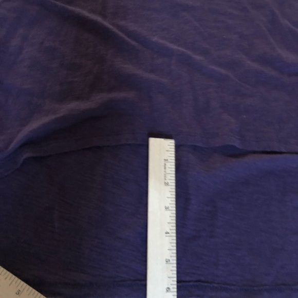 Threads 4 Thought by Anthropologie Large purple scoop front cold shoulder - Picture 8 of 14